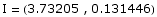 I = ( 3.73205 , 0.131446)