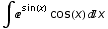 ∫^sin(x) cos(x) x